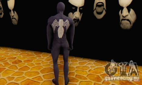 Skin The Amazing Spider Man 2 - Suit Symbiot для GTA San Andreas
