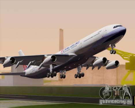 Airbus A340-313 China Airlines для GTA San Andreas