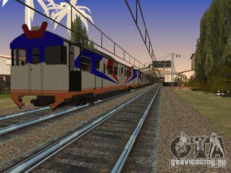 Индонезийский дизель-поезд MCW 302 для GTA San Andreas
