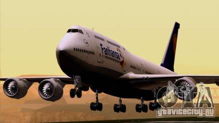 Boeing 747-830 Lufthansa - Fanhansa для GTA San Andreas