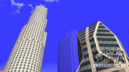 HD текстуры четырех небоcкребов в Лос Сантос для GTA San Andreas