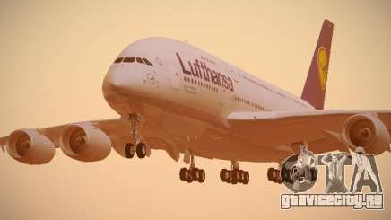 Airbus A380-800 Lufthansa для GTA San Andreas