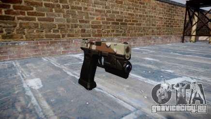 Пистолет Glock 20 choco для GTA 4