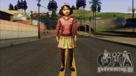 Klementine from Walking Dead для GTA San Andreas