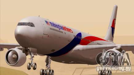 Airbus A330-323 Malaysia Airlines для GTA San Andreas