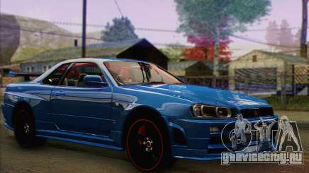 Nissan Skyline GTR34 для GTA San Andreas