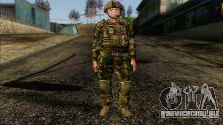 Британский солдат (ArmA II: BAF) v1 для GTA San Andreas