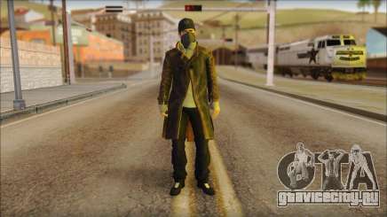 Aiden Pearce from Watch Dogs для GTA San Andreas