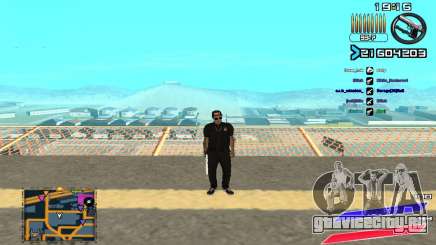 C-HUD by Radion edited SampHack для GTA San Andreas