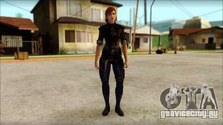 Mass Effect Anna Skin v9 для GTA San Andreas