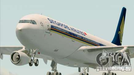 Airbus A340-313 Singapore Airlines для GTA San Andreas