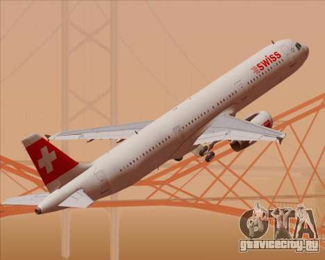 Airbus A321-200 Swiss International Air Lines для GTA San Andreas