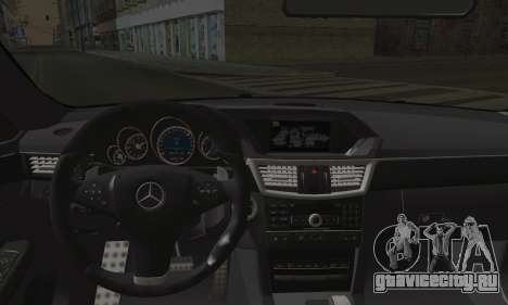 Mercedes-Benz W212 для GTA San Andreas
