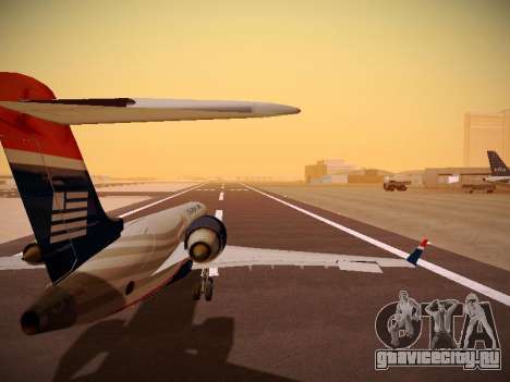 Bombardier CRJ-700 US Airways Express для GTA San Andreas