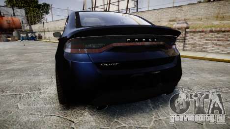Dodge Dart 2013 Undercover [ELS] для GTA 4