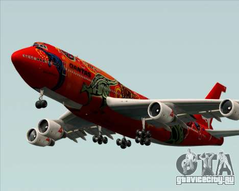 Boeing 747-400ER Qantas (Wunala Dreaming) для GTA San Andreas