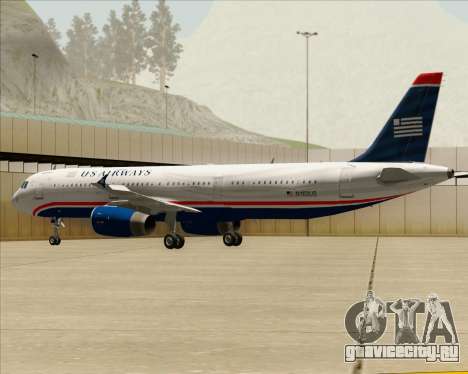 Airbus A321-200 US Airways для GTA San Andreas