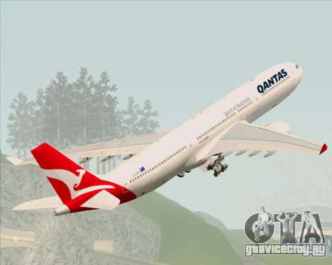 Airbus A330-300 Qantas (New Colors) для GTA San Andreas