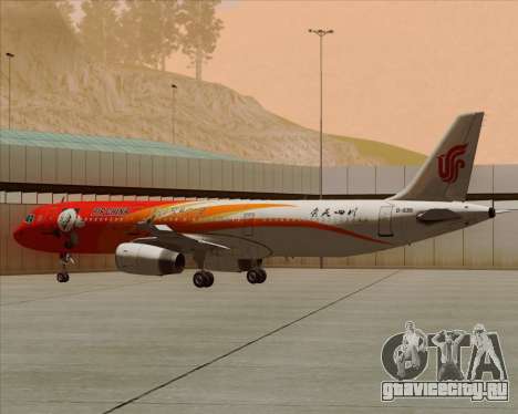 Airbus A321-200 Air China (Beautiful Sichuan) для GTA San Andreas