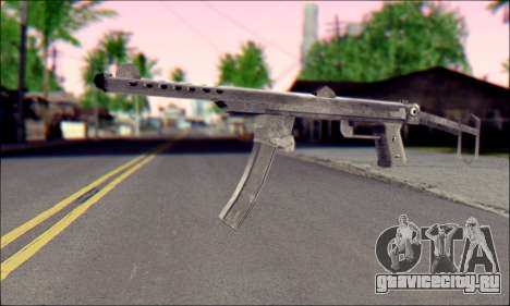 Пистолет-Пулемет Судаева для GTA San Andreas