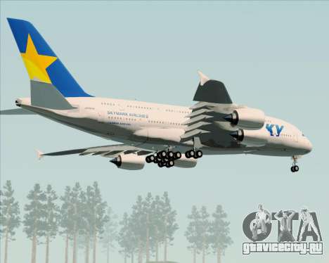 Airbus A380-800 Skymark Airlines для GTA San Andreas