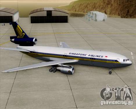 McDonnell Douglas DC-10-30 Singapore Airlines для GTA San Andreas