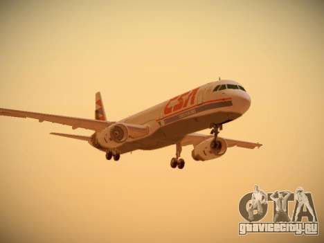 Airbus A321-232 Czech Airlines для GTA San Andreas
