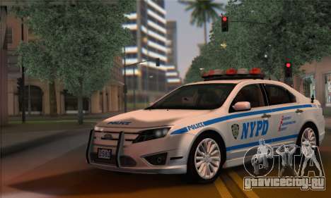 Ford Fusion NYPD v2.0 для GTA San Andreas