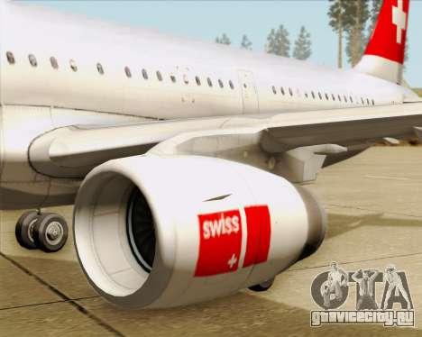 Airbus A321-200 Swiss International Air Lines для GTA San Andreas