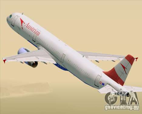 Airbus A321-200 Austrian Airlines для GTA San Andreas