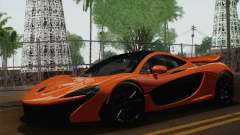 McLaren P1 Black Revel для GTA San Andreas
