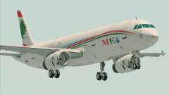 Airbus A321-200 Middle East Airlines (MEA) для GTA San Andreas