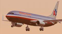 Boeing 737-800 American Airlines для GTA San Andreas