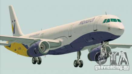 Airbus A321-200 Monarch Airlines для GTA San Andreas