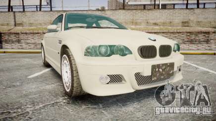 BMW M3 E46 2001 Tuned Wheel White для GTA 4