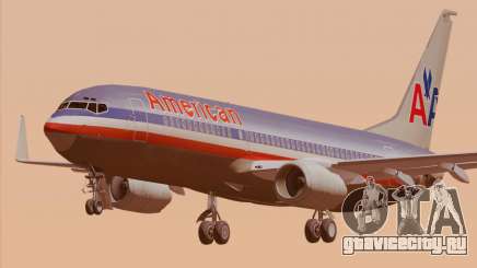 Boeing 737-800 American Airlines для GTA San Andreas
