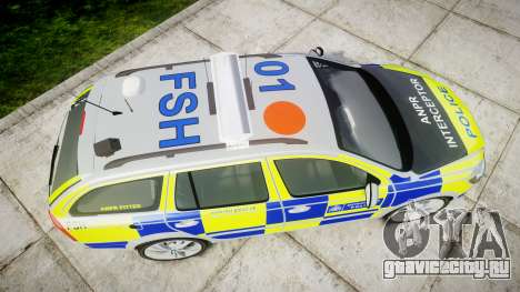 Skoda Octavia vRS Comb Metropolitan Police [ELS] для GTA 4
