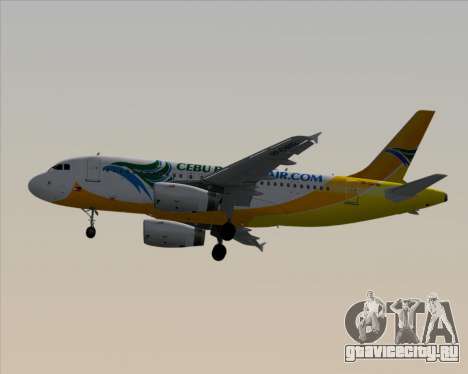 Airbus A319-100 Cebu Pacific Air для GTA San Andreas