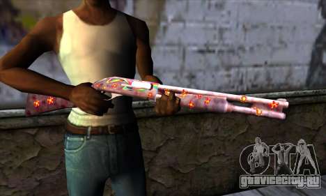 Chromegun v2 Цветная раскраска для GTA San Andreas