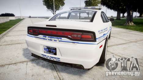 Dodge Charger RT [ELS] Liberty County Sheriff для GTA 4