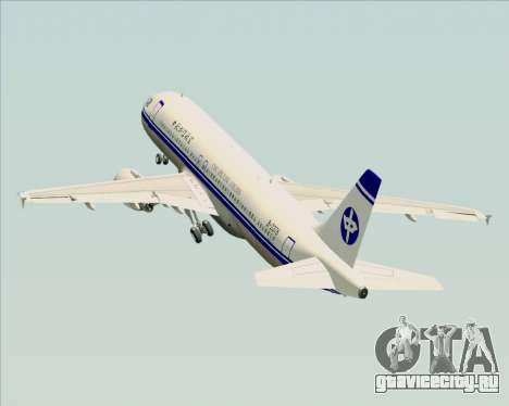 Airbus A320-200 CNAC-Zhejiang Airlines для GTA San Andreas