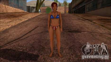Modern Woman Skin 4 для GTA San Andreas
