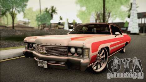 Chevrolet Impala Lowrider для GTA San Andreas