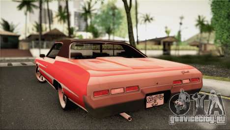 Chevrolet Impala Lowrider для GTA San Andreas