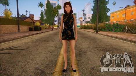 Modern Woman Skin 9 для GTA San Andreas