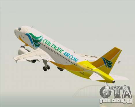 Airbus A319-100 Cebu Pacific Air для GTA San Andreas