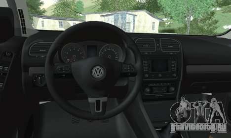 Volkswagen Golf R для GTA San Andreas