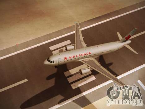 Airbus A320-214 Air Canada для GTA San Andreas