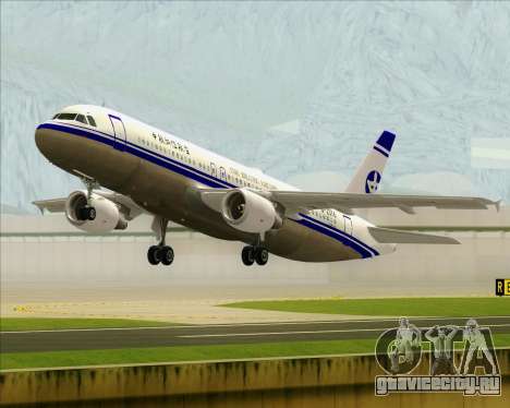 Airbus A320-200 CNAC-Zhejiang Airlines для GTA San Andreas