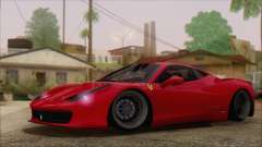 Ferrari 458 Italia для GTA San Andreas
